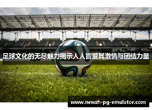 足球文化的无尽魅力揭示人人皆爱其激情与团结力量